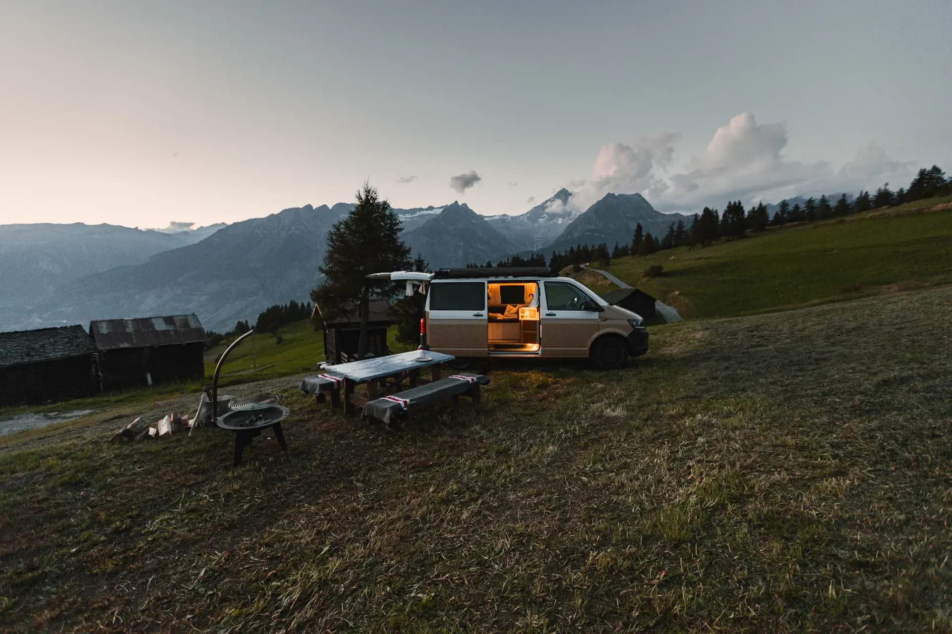 Camping im Wallis