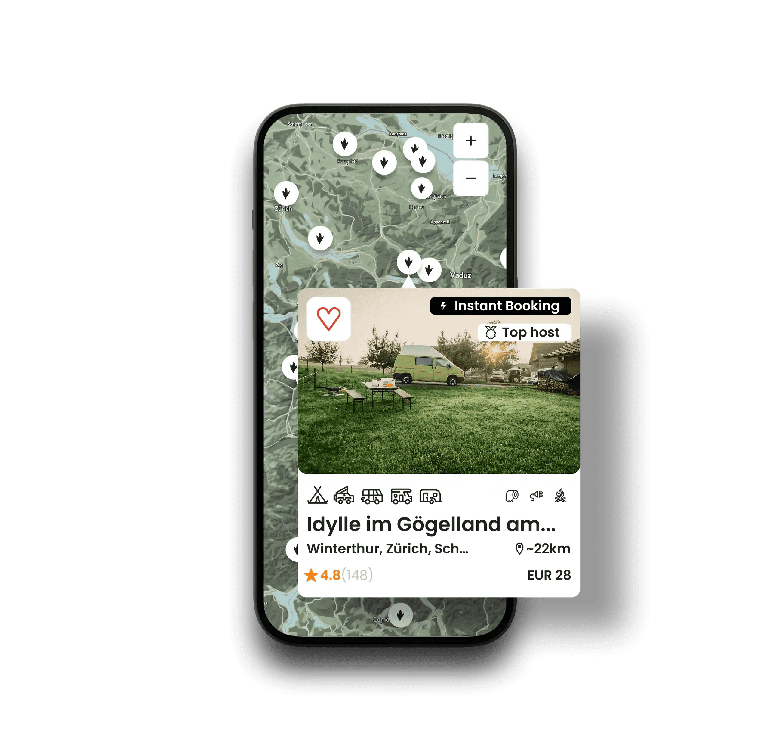 Jetzt kostenlos die Nomady-App herunterladen